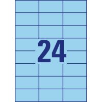 AVERY Zweckform Etiketten 3449 blau 70,0 gallery