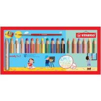 STABILO woody 3 in 1 + PASTEL Malset farbsort
