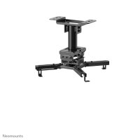 Neomounts CL25-530BL1 Beamer Deckenhalterung - H 25,5 cm - einfache Installation - volle Bewegung