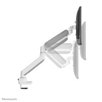 Neomounts DS70-450WH1 Monitorarm 17-42" - Gasfeder - Topfix - 180°-Stopp