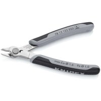 KNIPEX 78 13 125 ESD Electronic Super Knips® ESD mit Mehrkomponenten-Hüllen 125 mm