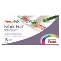 Pentel Fabric Fun  Stoffmalkreide farbso gallery