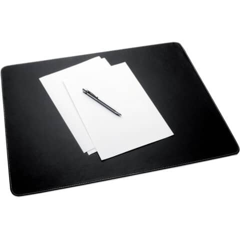 SIGEL Schreibtischunterlage eyestyle® Kunstleder schwarz/weiß