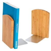 Buchstützen-Set - Bambus, 2-tlg.