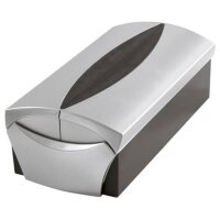 DELTA Silber Edition Visitenkartenbox VIP-Set - für...