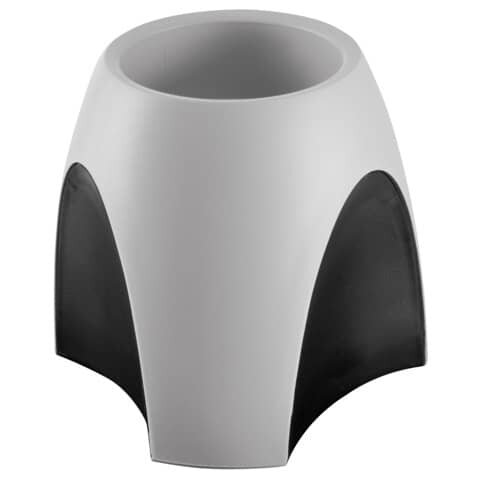 HAN Stiftehalter Delta grau/schwarz Polystyrol 6,5 x 4,9 x 8,8 cm