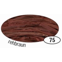 folia Naturbast matt rehbraun 0,5 mm x 5 gallery