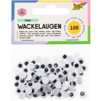 folia Wackelaugen wei&szlig; 7,0 mm &Oslash; 7,0...