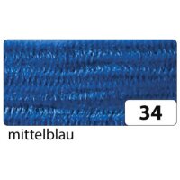 folia Pfeifenreiniger mittelblau Chenilledraht...