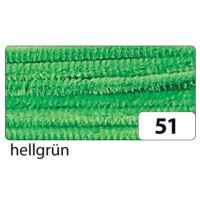 folia Pfeifenreiniger hellgr&uuml;n Chenilledraht...