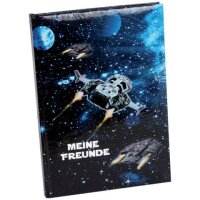 goldbuch Freundebuch Raumschiff ca. DIN  gallery