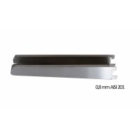 Wandbord Edelstahl, 1 Boden, 100x40