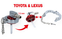 Universal-Entlüfterstutzen-Adapter für Toyota...