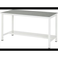 Werktisch 900-3, B1500xT800xH825mm, L-Platte-25mm