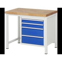 Werkbank höhenverstellbar 8161A1, B1000xT700xH840-1040m