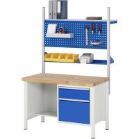 Werkbank höhenverstellbar 8162A1, B1250xT900xH840-1040m