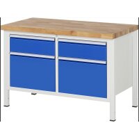 Werkbank höhenverstellbar 8471A2, B1250xT700xH840-1040m