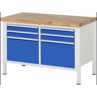 Werkbank höhenverstellbar 8474A2, B1250xT700xH840-1040m
