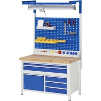 Werkbank höhenverstellbar 8931A2, B1250xT700xH840-1040m