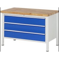 Werkbank höhenverstellbar 8357A2, B1250xT700xH840-1040m
