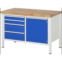 Werkbank höhenverstellbar 8470A2, B1250xT700xH840-1040m