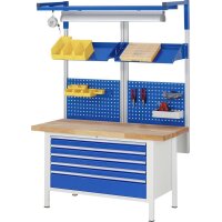 Werkbank höhenverstellbar 8355A2, B1500xT700xH840-1040m