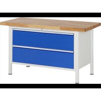 Werkbank 8355A2, B1500xT700xH840mm, 2xSchublade-TA 1
