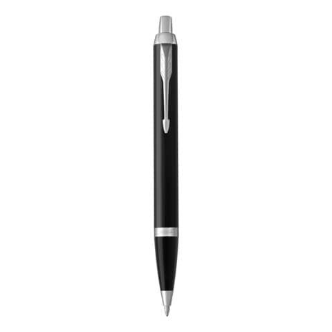 PARKER Kugelschreiber IM Black Lacquer schwarzSchreibfarbe blau, 1 St.