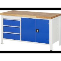 Werkbank höhenverstellbar 8904A2, B1500xT700xH840-1040m