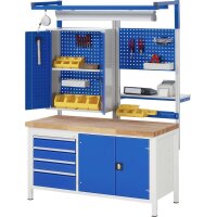 Werkbank 8905A2, B1500xT700xH840mm, 4xSchublade-TA, 1xT&uuml