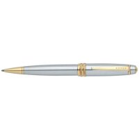 Kugelschreiber Bailey - M, chrom/goldplattiert