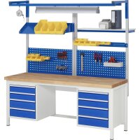 Werkbank höhenverstellbar 8184A1, B2000xT700xH840-1040m