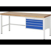 Werkbank h&ouml;henverstellbar 8232A1,...
