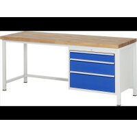 Werkbank höhenverstellbar 8259A1, B2000xT700xH840-1040m