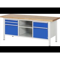 Werkbank höhenverstellbar 8562A2, B2000xT700xH840-1040m