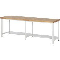 Werkbank höhenverstellbar 8000-3, B2500xT900xH840-1040m