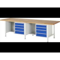 Werkbank höhenverstellbar 8453A2, B3000xT900xH840-1040m