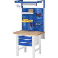 Werkbank höhenverstellbar 7132A1, B1000xT900xH790-1140m