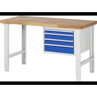 Werkbank höhenverstellbar 7132A1, B1500xT700xH790-1140m