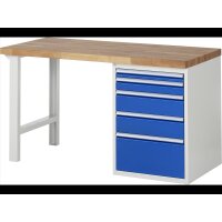 Werkbank 7511A1, B1500xT700xH890mm, 5xSc gallery