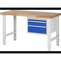 Werkbank höhenverstellbar 7126A1, B1500xT700xH790-1140m