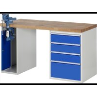 Werkbank 7510A2, B1500xT700xH890mm, 4xSc gallery