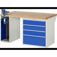 Werkbank 7610A2, B1500xT900xH890mm, 4xSc gallery