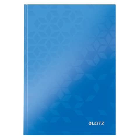 4628 Notizbuch WOW - A5, kariert, 80 Blatt, 90 g/qm, Hardcover, blau