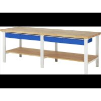 Werkbank höhenverstellbar 7002A7, B2500xT900xH790-1140m