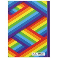 Notizbuch Colorful Life - A4, blanko, 96 Blatt