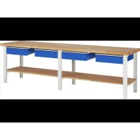 Werkbank höhenverstellbar 7002A7, B3000xT700xH790-1140m
