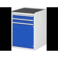 Schubladenschrank L5.7, B580xT650xH825mm, MT-Top-25mm,...