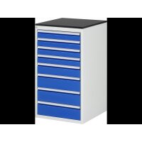 Schubladenschrank L7.8, B580xT650xH1030mm, M-Top-22mm,...