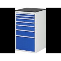 Schubladenschrank L7.9, B580xT650xH1030mm, M-Top-22mm,...